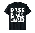 Baseball Dad T-Shirt - Minimalist Print Men Women - T-Shirt, Sweatshirt, Hoodie