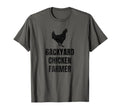 Backyard Chicken Farmer Distressed Gift T-Shirt - Graphic Print Unisex - T-Shirt, Sweatshirt, Hoodie