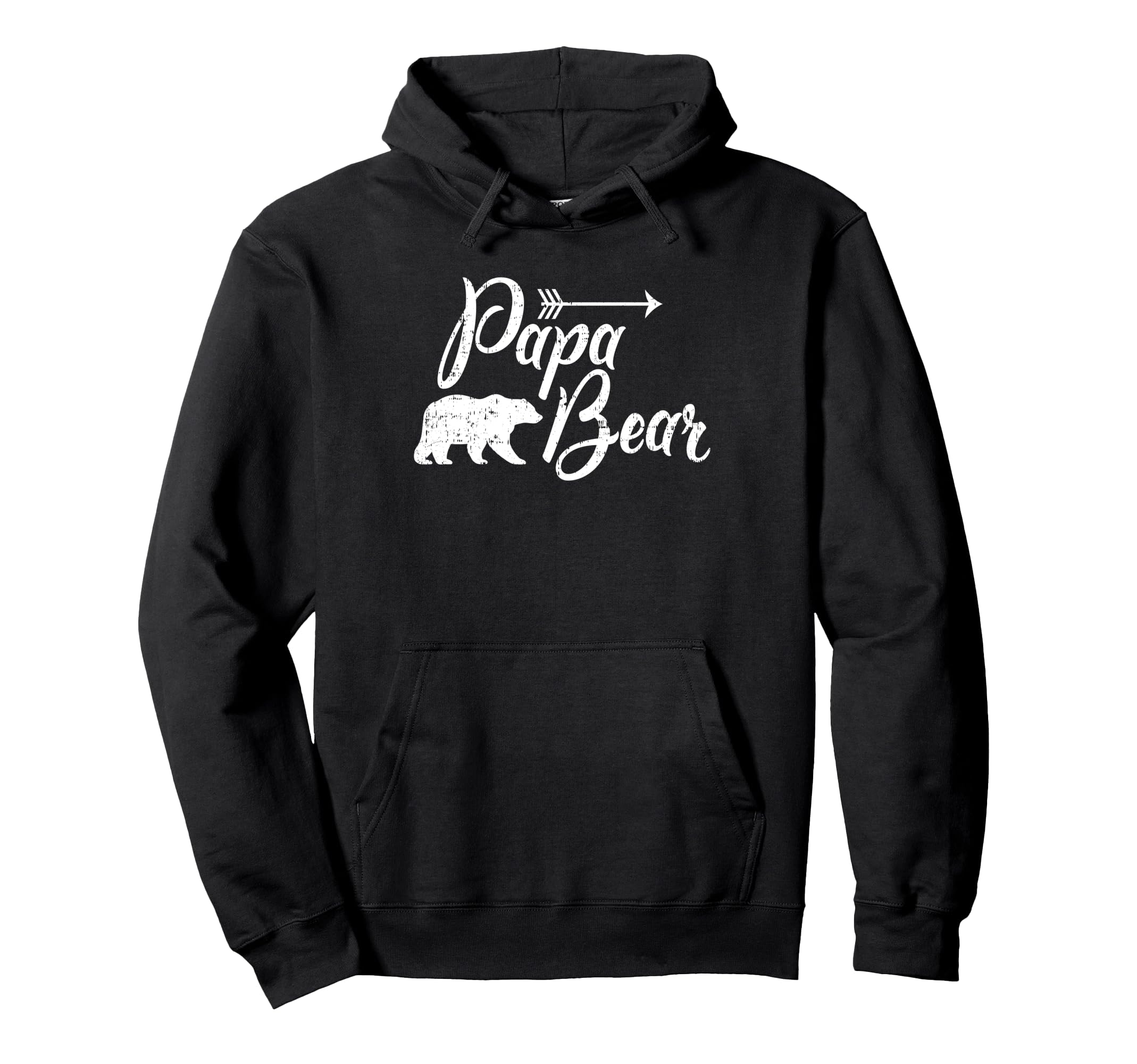 Papa Bear Mens Hooded Sweatshirt - Graphic Print Men Women - T-Shirt, Sweatshirt, Hoodie