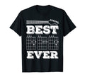Best Dad Ever Musician Daddy Music T-Shirt - Minimalist Print Men Women - T-Shirt, Sweatshirt, Hoodie