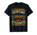 26Th Birthday Gift Legends Born 2000 26 T-Shirt - Graphic Print for Adults - T-Shirt, Sweatshirt, Hoodie