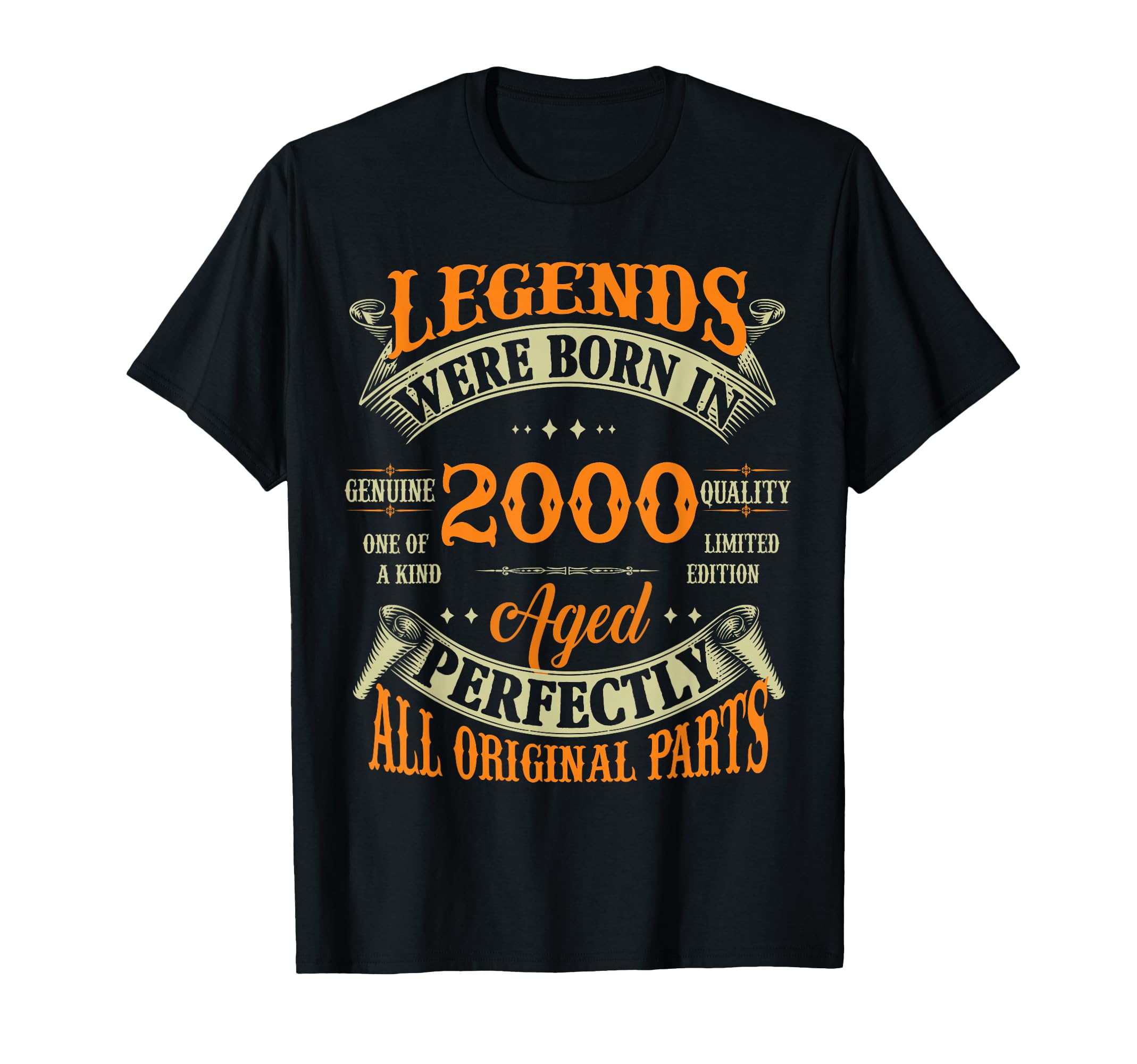 26Th Birthday Gift Legends Born 2000 26 T-Shirt - Graphic Print for Adults - T-Shirt, Sweatshirt, Hoodie