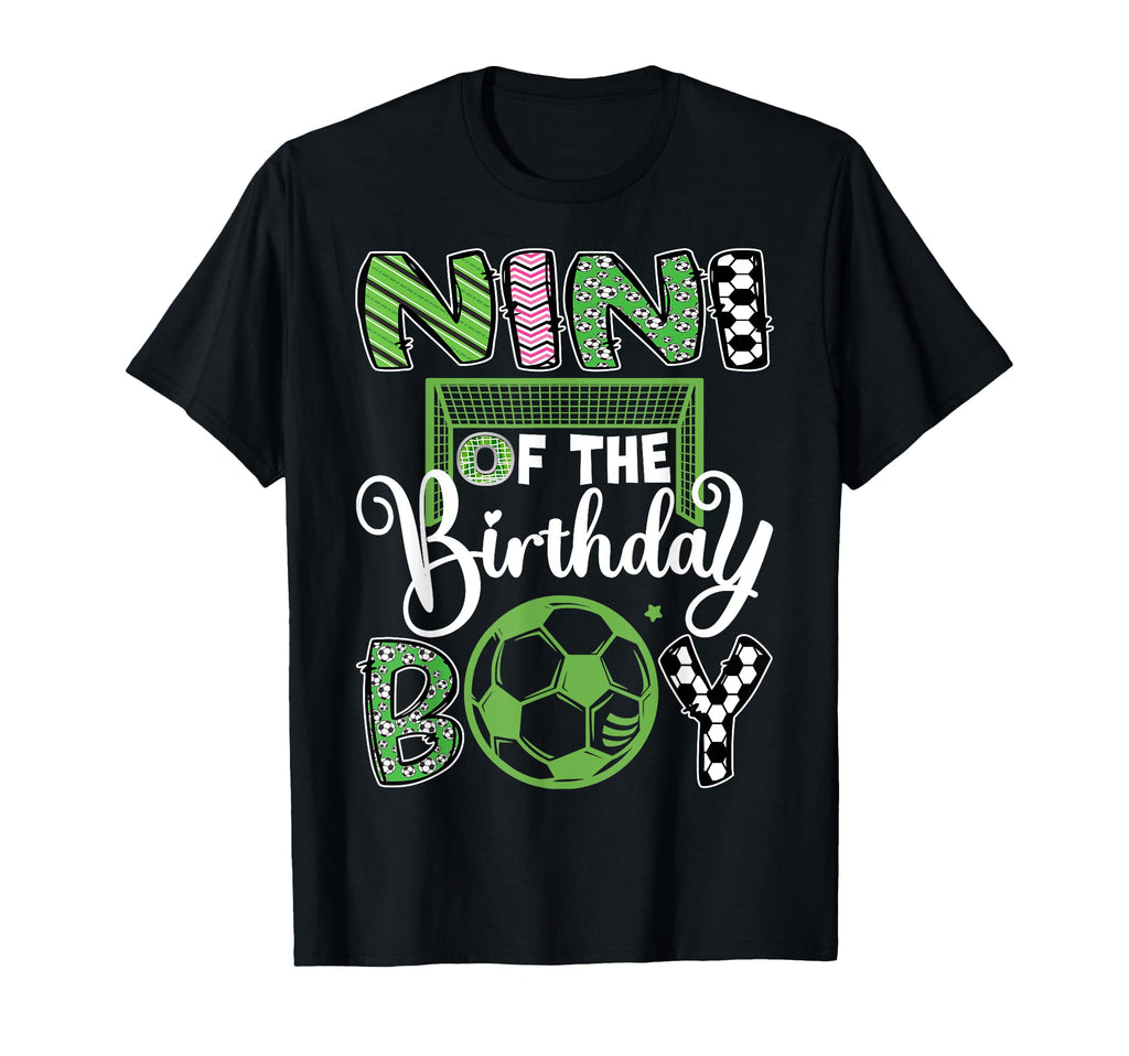 Nini Birthday Soccer Player Birthday T-Shirt - Trendy Graphic Men Women - T-Shirt, Sweatshirt, Hoodie