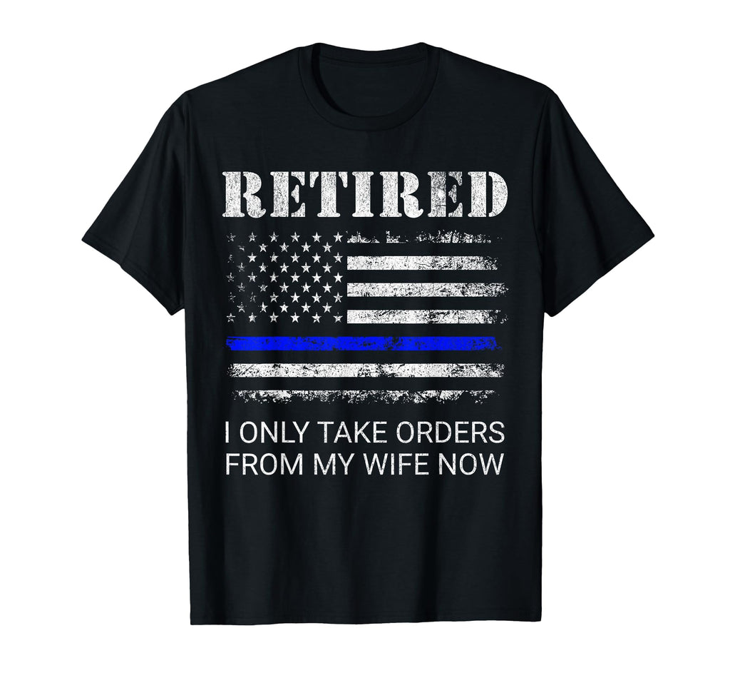 Retired Police Officer Cop Funny T-Shirt - Aesthetic Graphic Unisex - T-Shirt, Sweatshirt, Hoodie