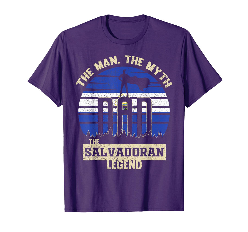 Myth Salvadoran Legend Dad T-Shirt - Minimalist Print Unisex - T-Shirt, Sweatshirt, Hoodie