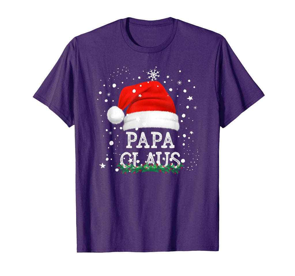 Papa Santa Claus Father Matching T-Shirt - Trendy Graphic for Adults - T-Shirt, Sweatshirt, Hoodie