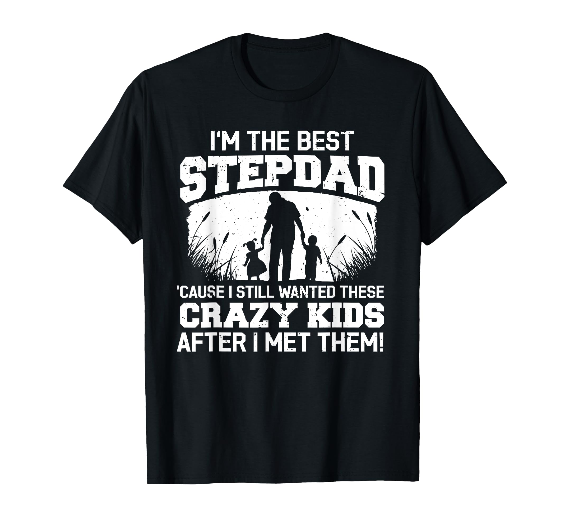 Stepdad Father Step Dad Parenthood T-Shirt - Custom Art Print for Adults - T-Shirt, Sweatshirt, Hoodie
