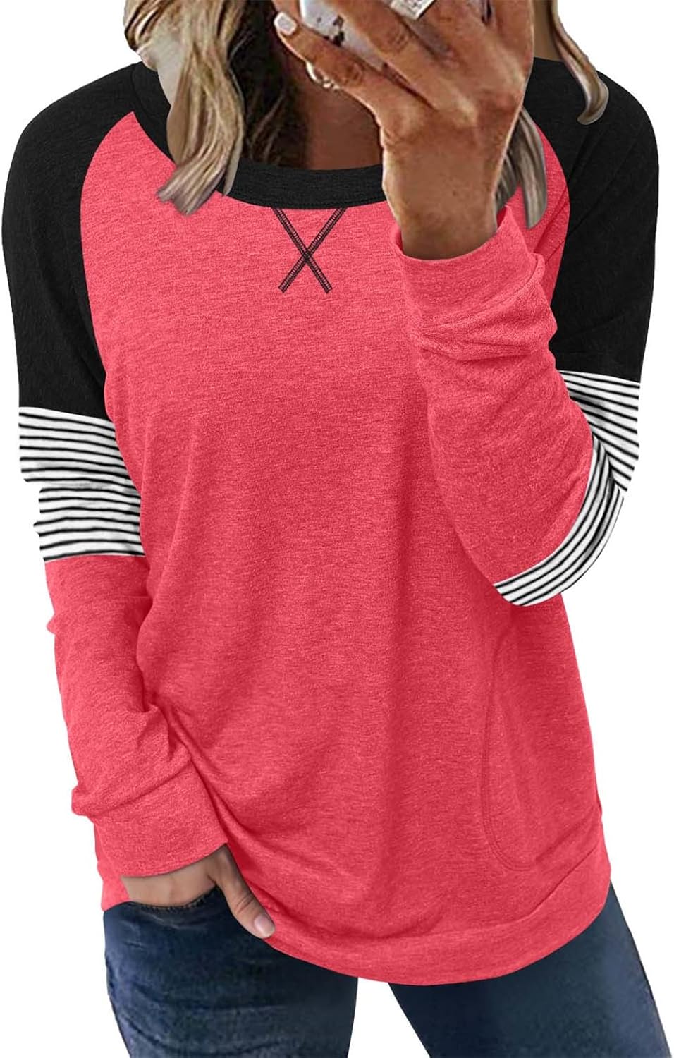 Tunic Top for Women Casual Loose Fitting Fall Fashion - Adult & Kids T-Shirts, Sweatshirts & Hoodies apparel design preview 1