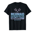 Mermaid Security Halloween Costume T-Shirt - Aesthetic Graphic Men Women - T-Shirt, Sweatshirt, Hoodie