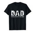 Tennis Dad Myth Legend Fathers Day T-Shirt - Custom Art Print Unisex - T-Shirt, Sweatshirt, Hoodie
