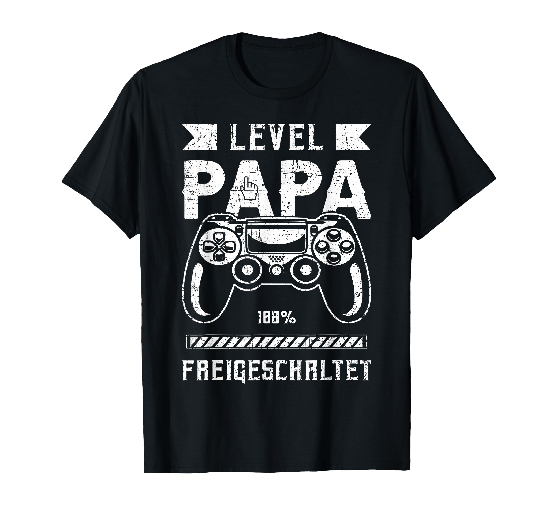 German Fresh Dad Level Dad Game Controller T-Shirt - Trendy Graphic Unisex - T-Shirt, Sweatshirt, Hoodie