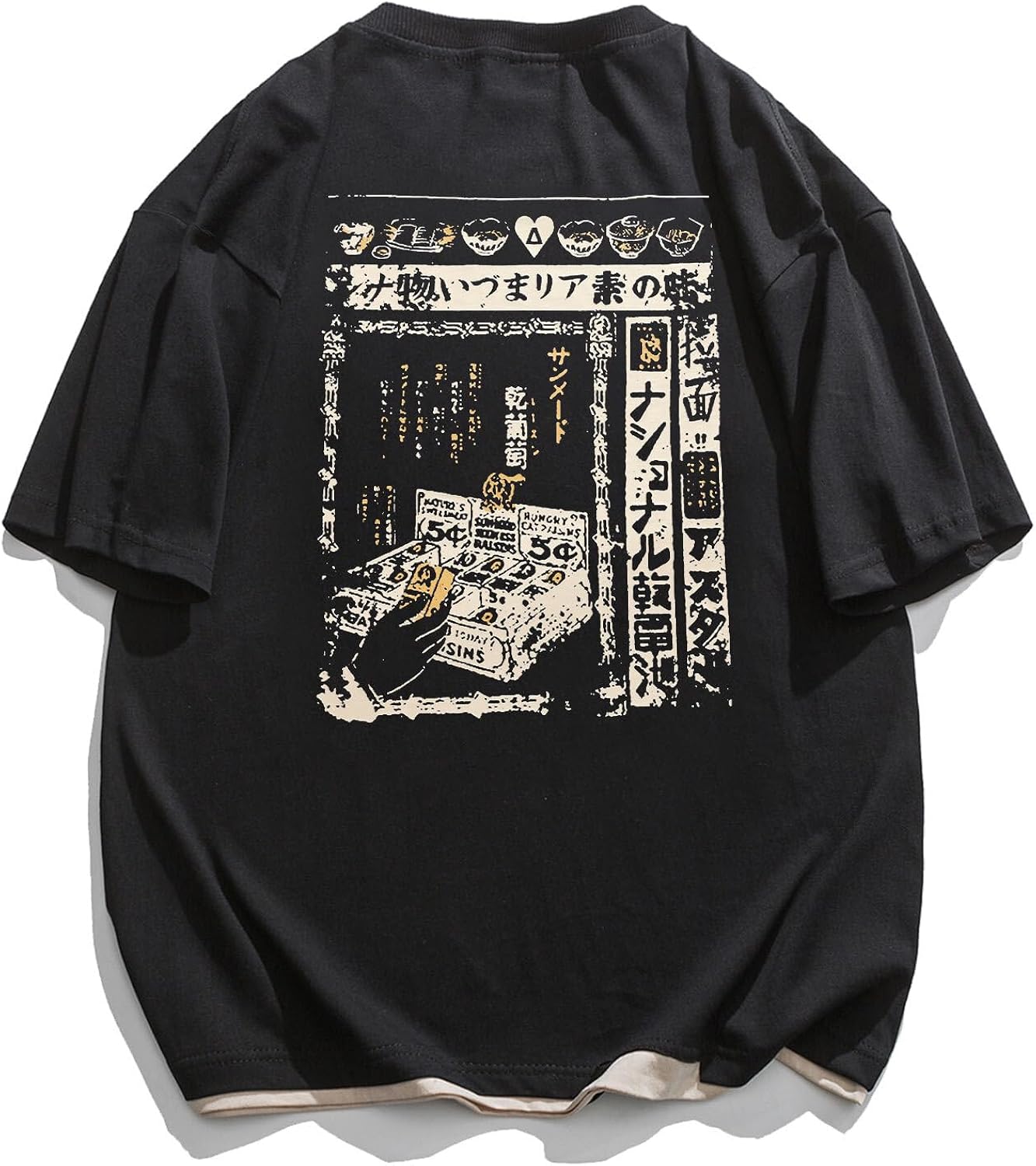 Mens 90s Vintage Oversized Unisex Harajuku Print - Adult & Kids T-Shirts, Sweatshirts & Hoodies apparel design preview 1