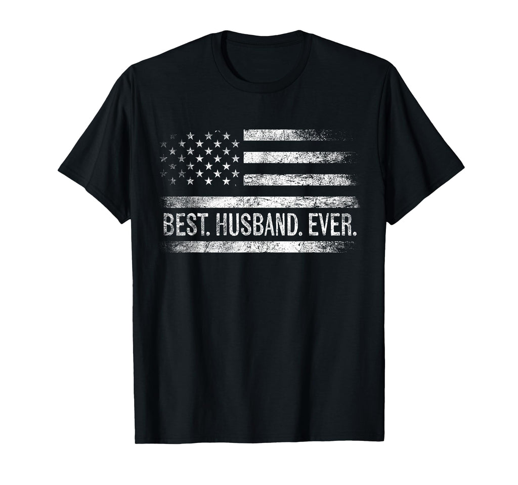 Best Husband Ever American Flag Gifts T-Shirt - Graphic Print for Adults - T-Shirt, Sweatshirt, Hoodie