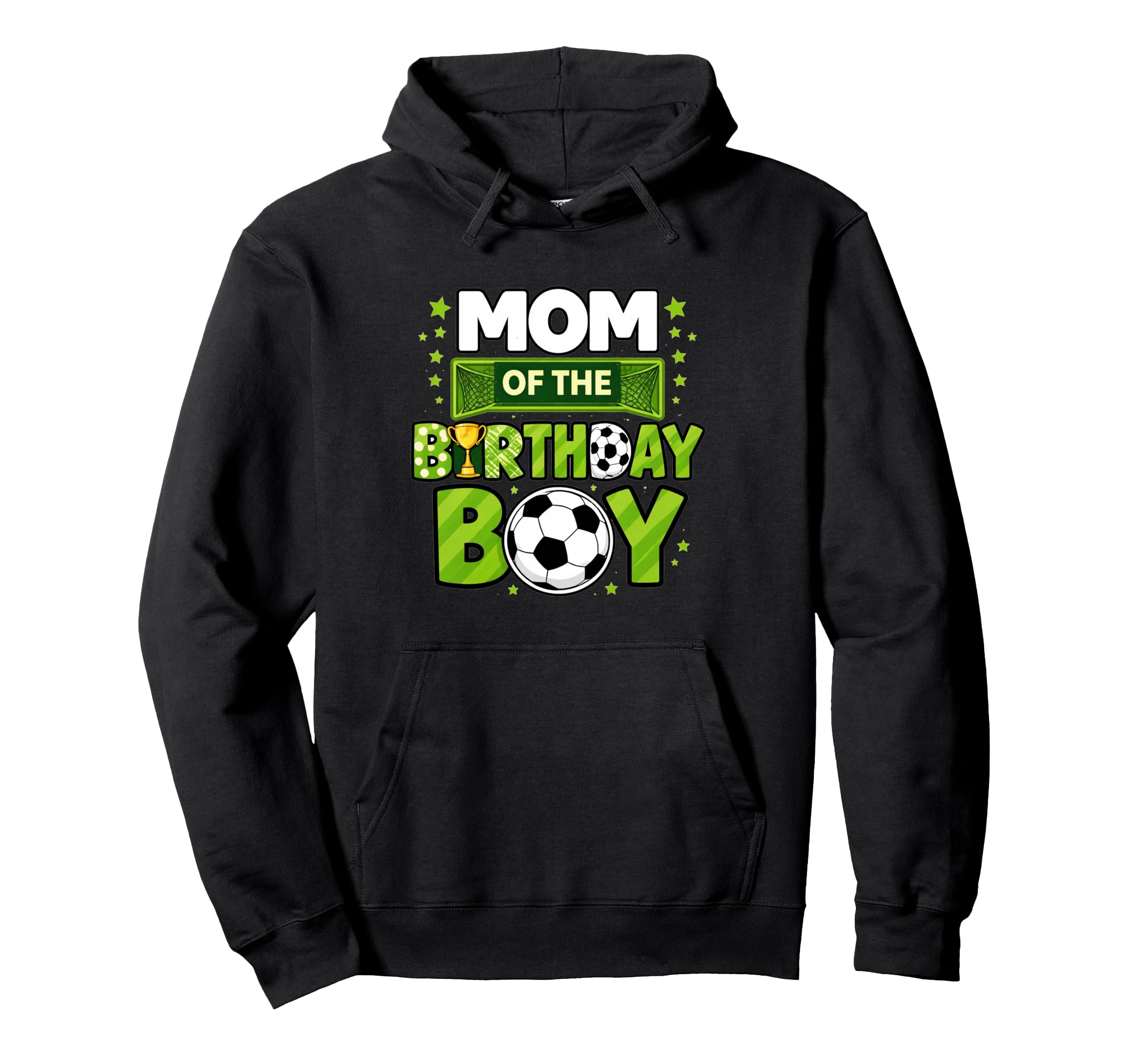 Mom Birthday Soccer Mom Funny Mothers Day Hoodie - Unique Graphic Men Women - T-Shirt, Sweatshirt, Hoodie