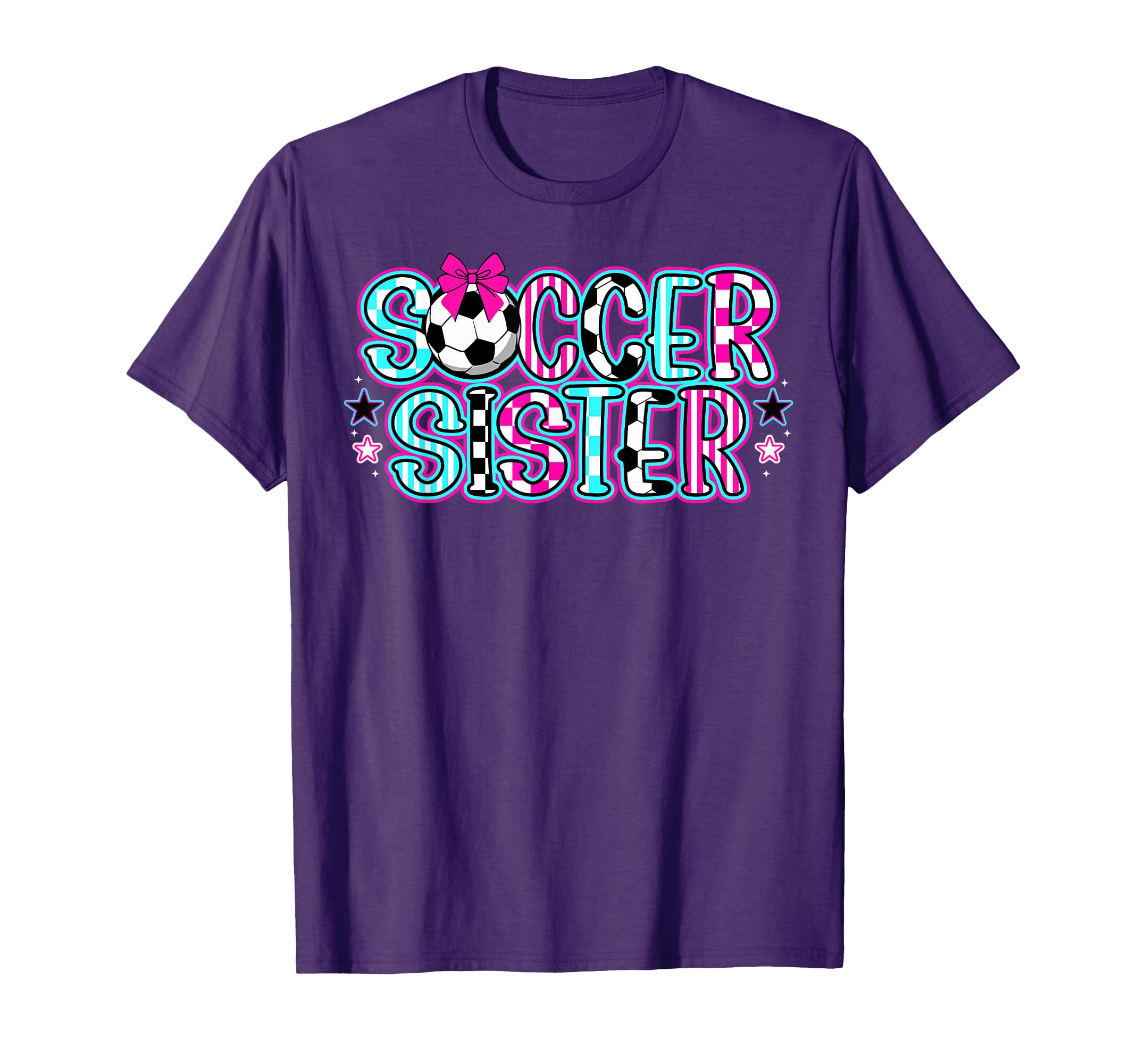 Soccer Sister Soccer Player Soccer Sis T-Shirt - Custom Art Print Men Women - T-Shirt, Sweatshirt, Hoodie
