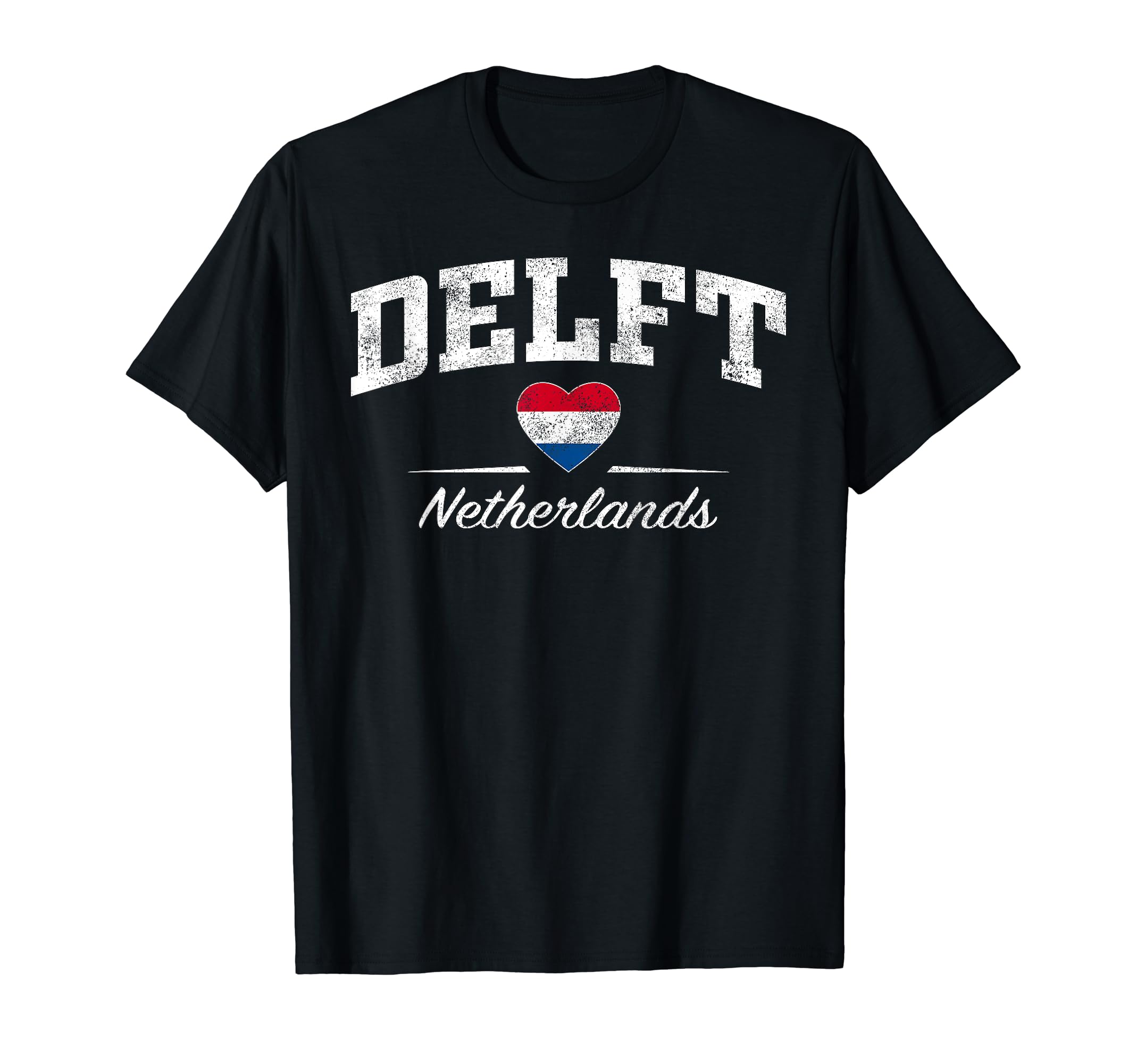 Delft Netherlands Nederland T-Shirt - Trendy Graphic for Adults - T-Shirt, Sweatshirt, Hoodie