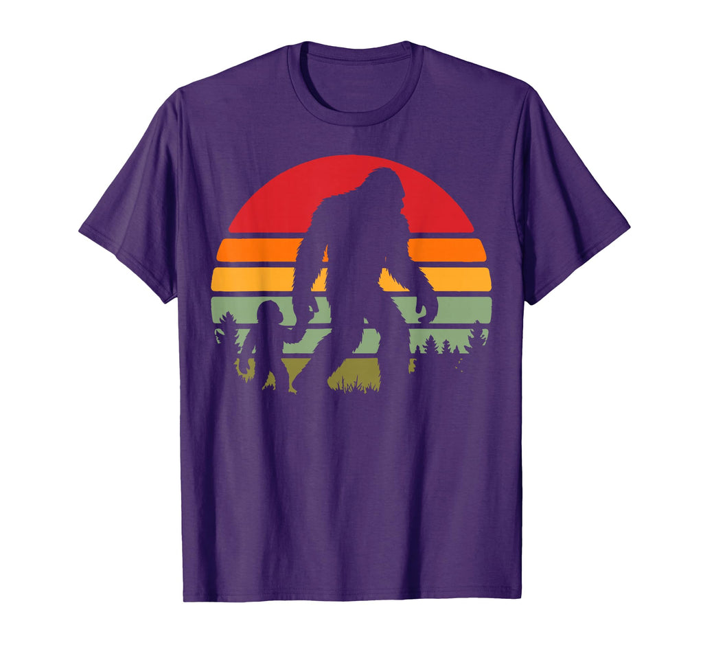 Bigfoot Son Fathers Day Matching T-Shirt - Graphic Print for Adults - T-Shirt, Sweatshirt, Hoodie