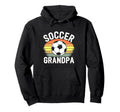 Soccer Grandpa Funny Soccer Grandfather Hoodie - Minimalist Print Unisex - T-Shirt, Sweatshirt, Hoodie