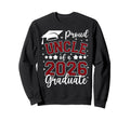 Proud Uncle 2026 Graduate Senior Sweatshirt - Graphic Print for Adults - T-Shirt, Sweatshirt, Hoodie