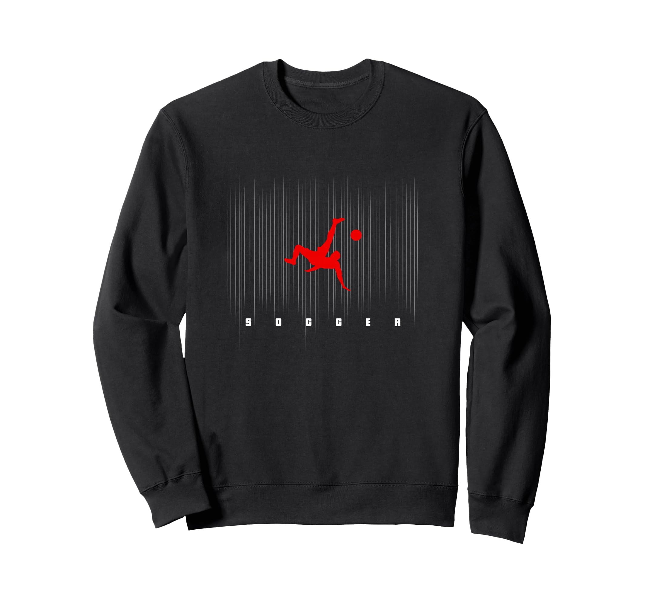 Soccer Logo Motif Soccer Soccer Player Sweatshirt - Graphic Print Unisex - T-Shirt, Sweatshirt, Hoodie