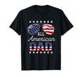 All American Dad 4Th July Sunglasses T-Shirt - Unique Graphic for Adults - T-Shirt, Sweatshirt, Hoodie