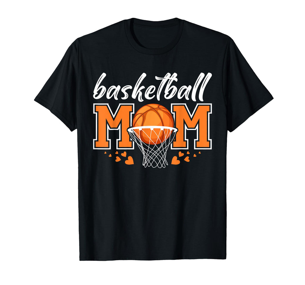 Basketball Mom Mama Mothers Game Day T-Shirt - Custom Art Print for Adults - T-Shirt, Sweatshirt, Hoodie