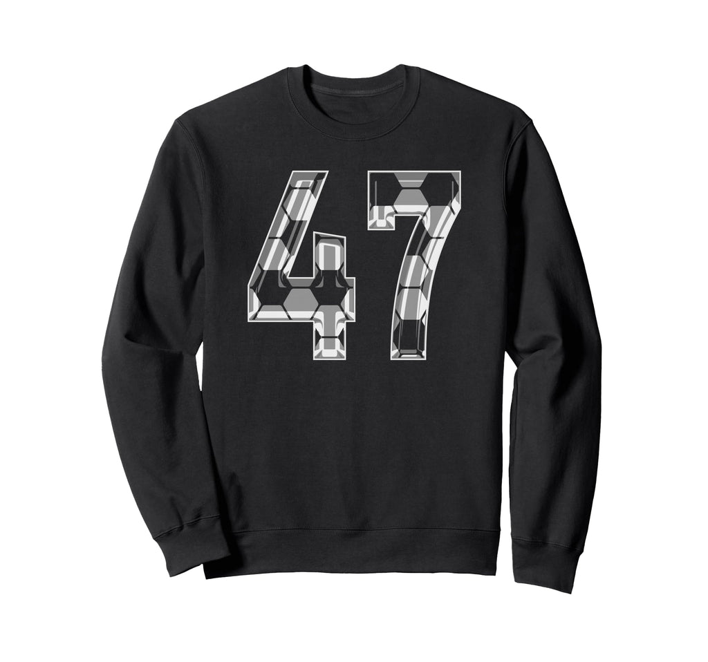 Soccer Number 47 Favorite Player 47 Sweatshirt - Unique Graphic Unisex - T-Shirt, Sweatshirt, Hoodie