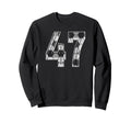 Soccer Number 47 Favorite Player 47 Sweatshirt - Unique Graphic Unisex - T-Shirt, Sweatshirt, Hoodie
