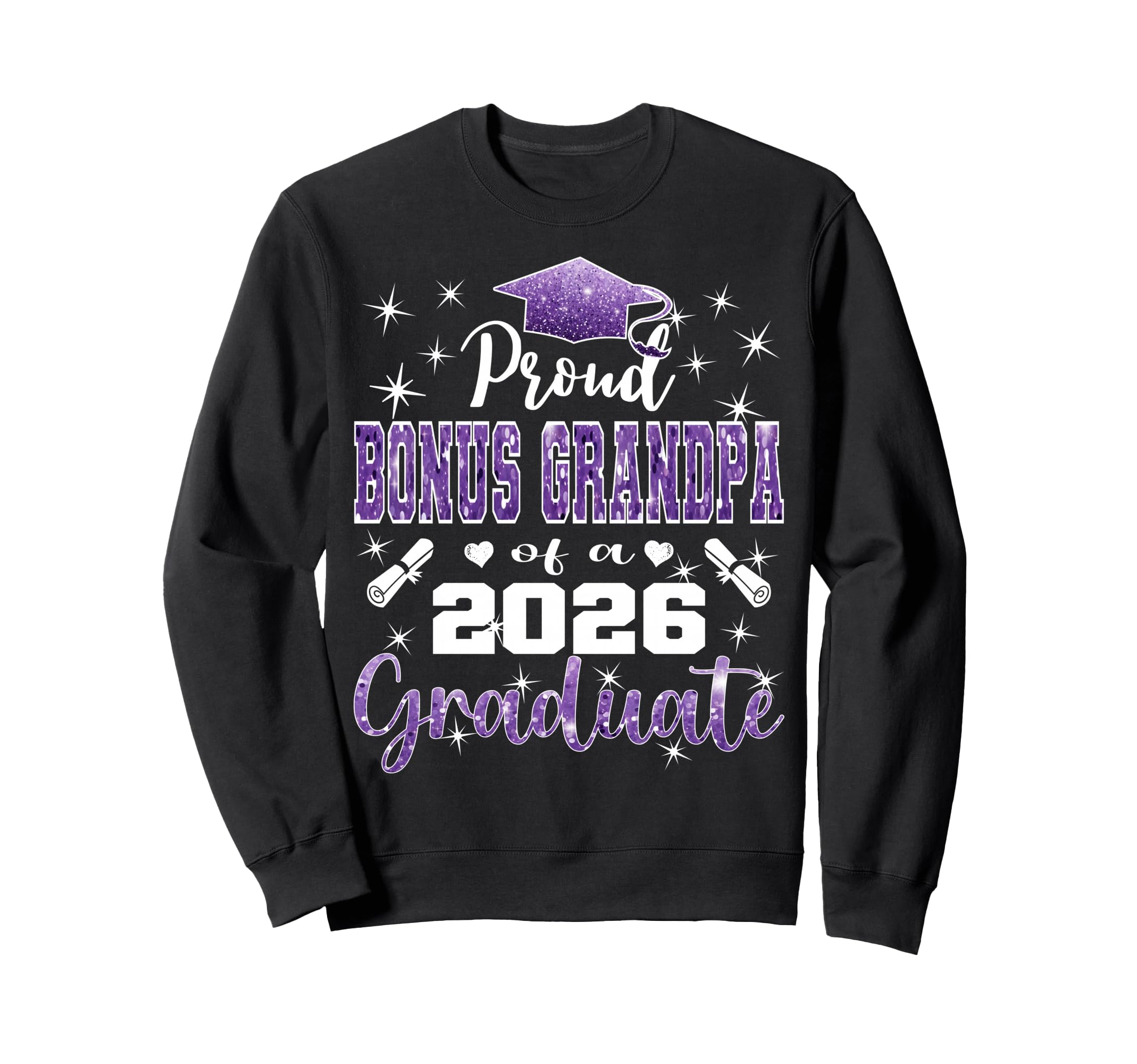 Super Proud Bonus Grandpa 2026 Sweatshirt - Streetwear Style Men Women - T-Shirt, Sweatshirt, Hoodie