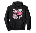 Soccer Mom Life Leopard Mama Hoodie - Custom Art Print Unisex - T-Shirt, Sweatshirt, Hoodie
