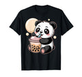 Kawaii Panda Drinking Boba Bubble T-Shirt - Fun Novelty Design for Adults - T-Shirt, Sweatshirt, Hoodie
