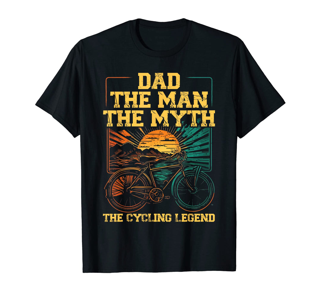 Biking Cycling Lover Biker Dad Bike Daddy T-Shirt - Novelty Apparel Unisex - T-Shirt, Sweatshirt, Hoodie