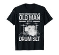 Drummer Drum Kit Drummer Funny Gift T-Shirt - Graphic Print for Adults - T-Shirt, Sweatshirt, Hoodie