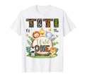 Titi Wild One 1St Bday Safari Woodland T-Shirt - Graphic Print Men Women - T-Shirt, Sweatshirt, Hoodie