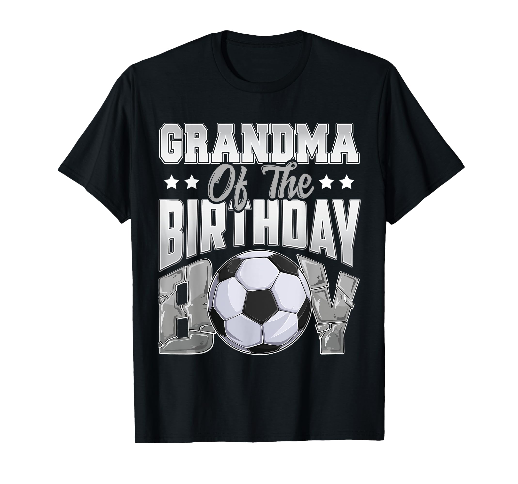 Grandma Soccer Birthday Family T-Shirt - Custom Art Print for Adults - T-Shirt, Sweatshirt, Hoodie