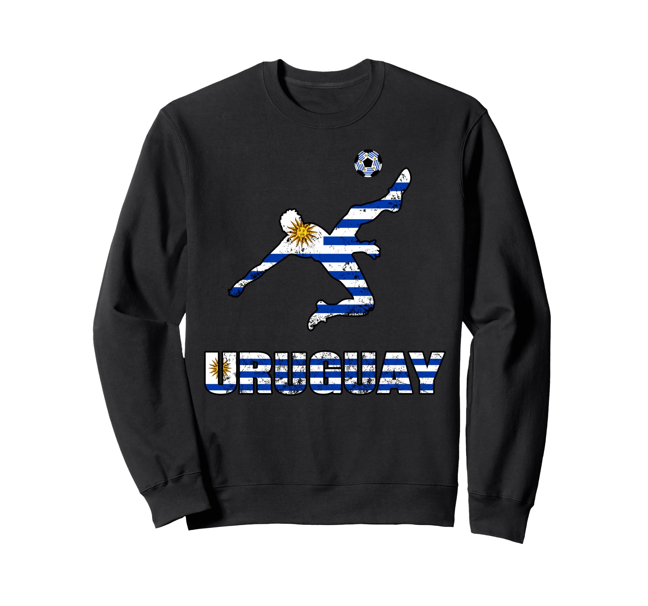 Uruguay Football Soccer Game Sweatshirt - Aesthetic Graphic Men Women - T-Shirt, Sweatshirt, Hoodie