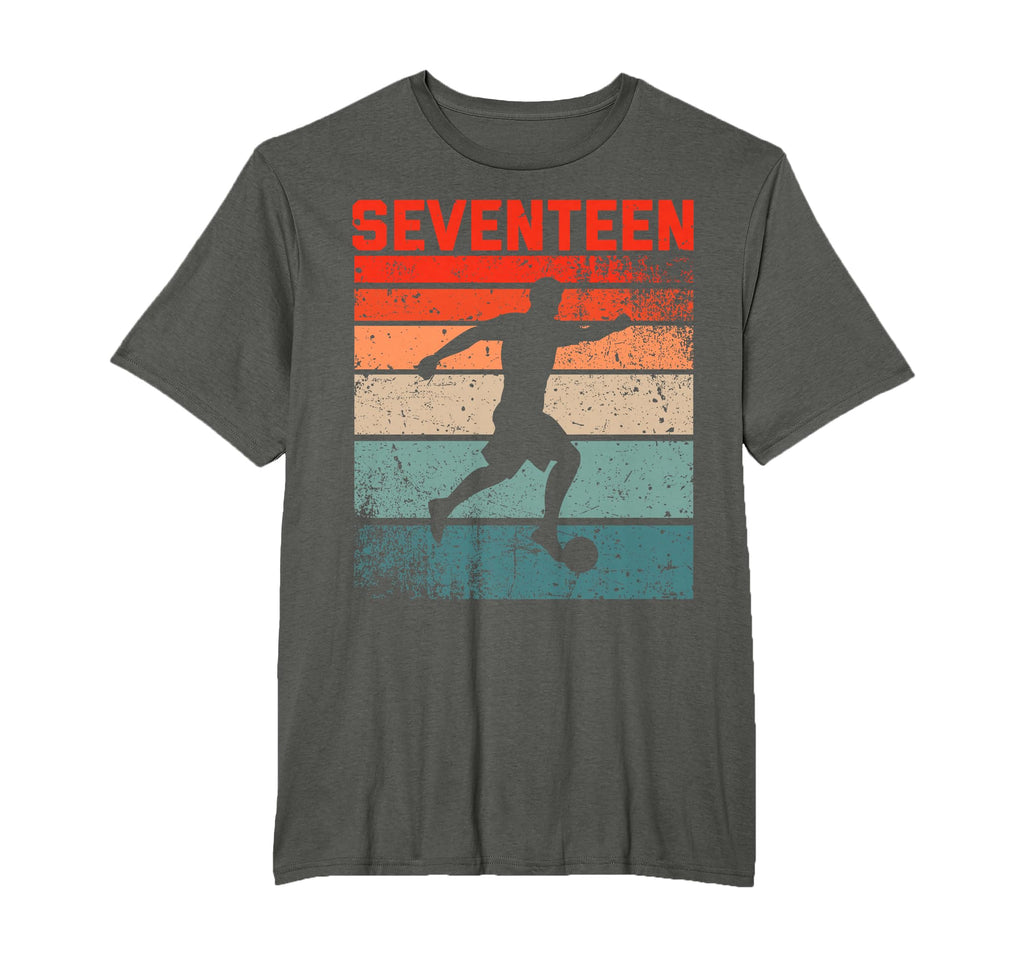 17Th Birthday Soccer 17 Years Old T-Shirt - Novelty Apparel Men Women - T-Shirt, Sweatshirt, Hoodie