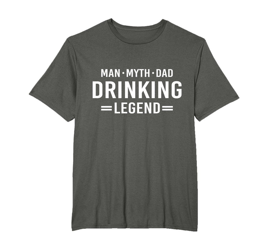Myth Legend Dad Drinking T-Shirt - Custom Art Print Men Women - T-Shirt, Sweatshirt, Hoodie
