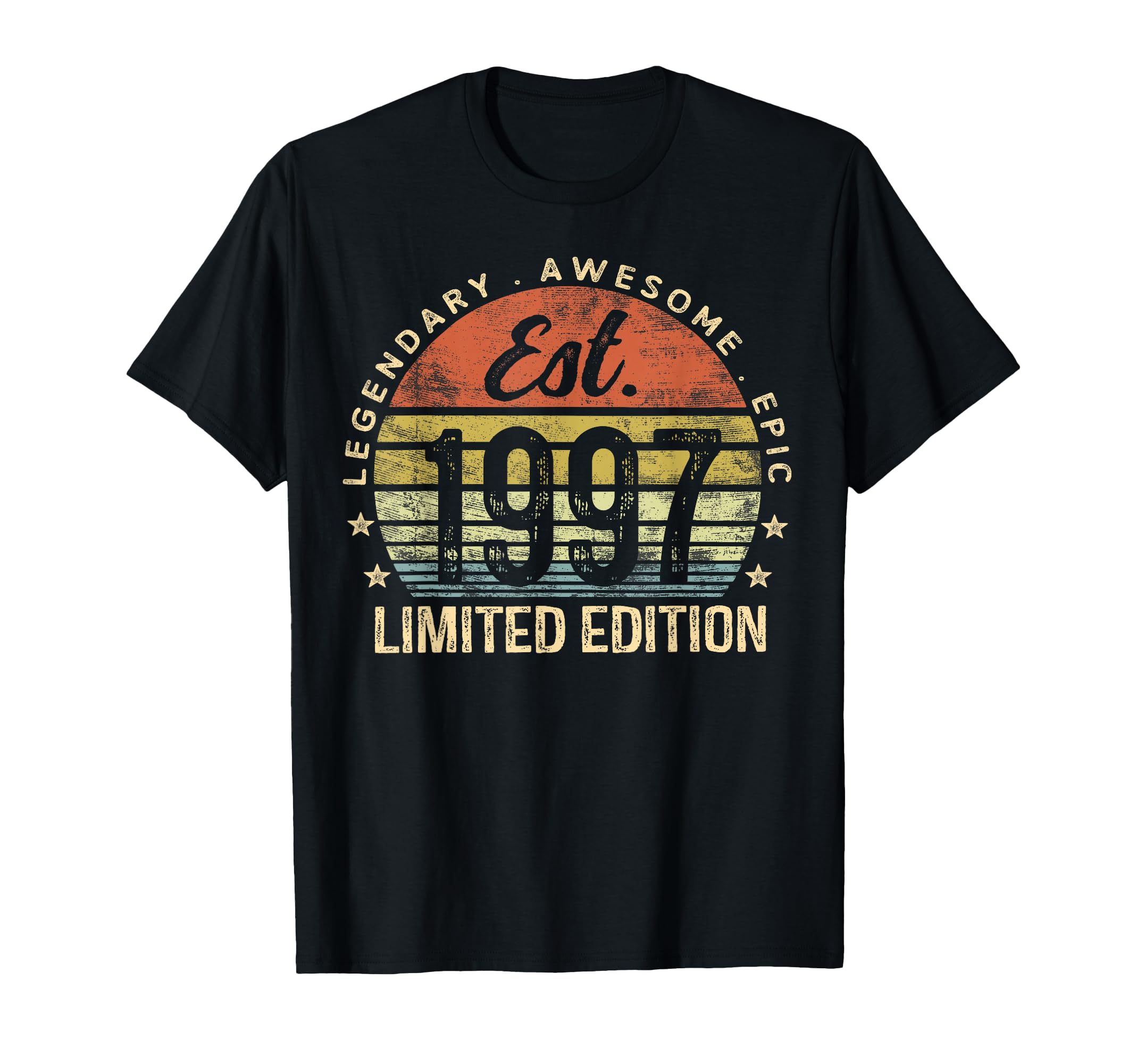 Est 1997 29Th Birthday Gifts 29 Year T-Shirt - Streetwear Style Men Women - T-Shirt, Sweatshirt, Hoodie