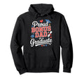 Proud Bonus Dad Graduate Hoodie - Custom Art Print for Adults - T-Shirt, Sweatshirt, Hoodie