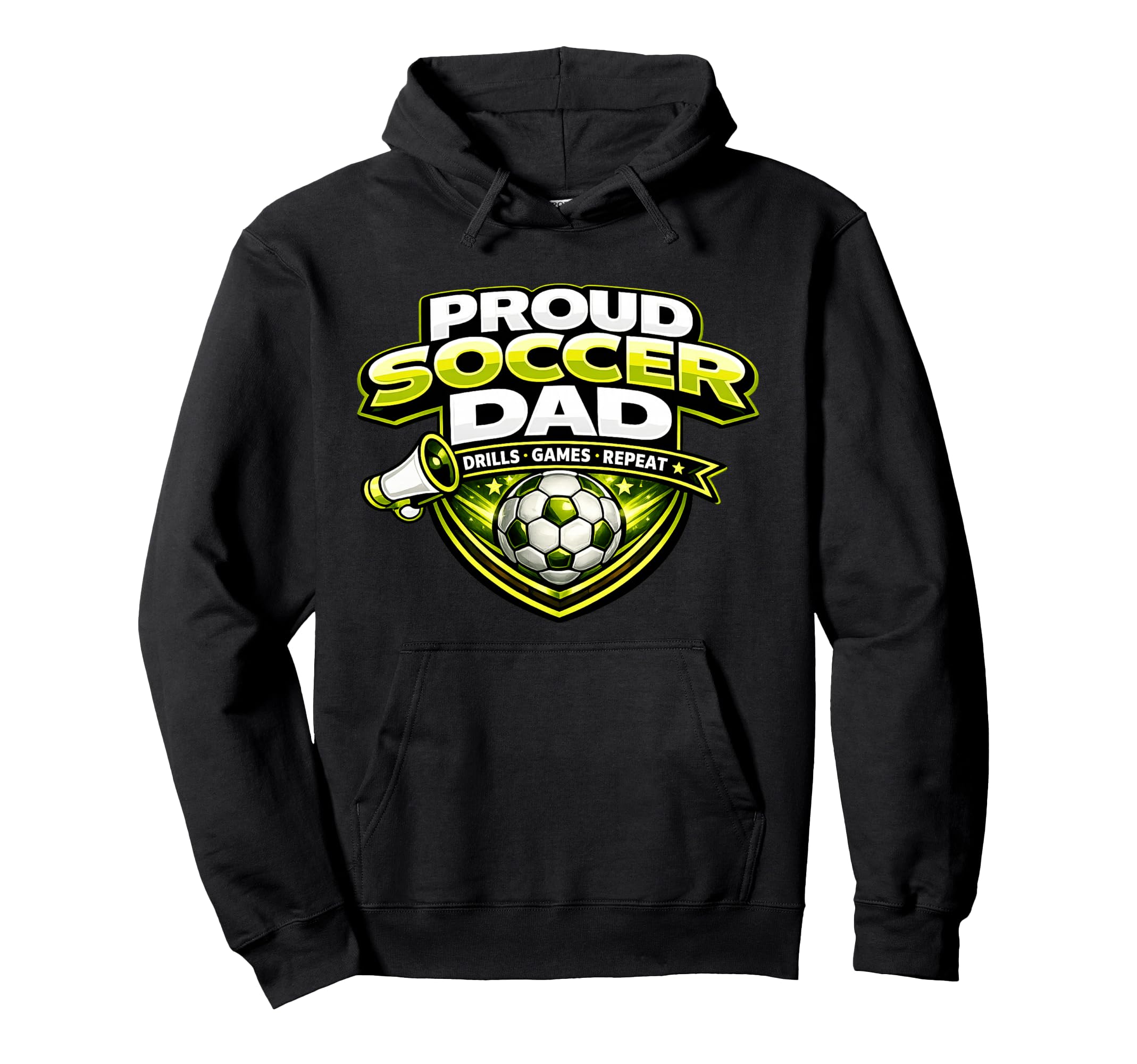 Soccer Dad Funny Proud Drills Games Hoodie - Aesthetic Graphic Unisex - T-Shirt, Sweatshirt, Hoodie