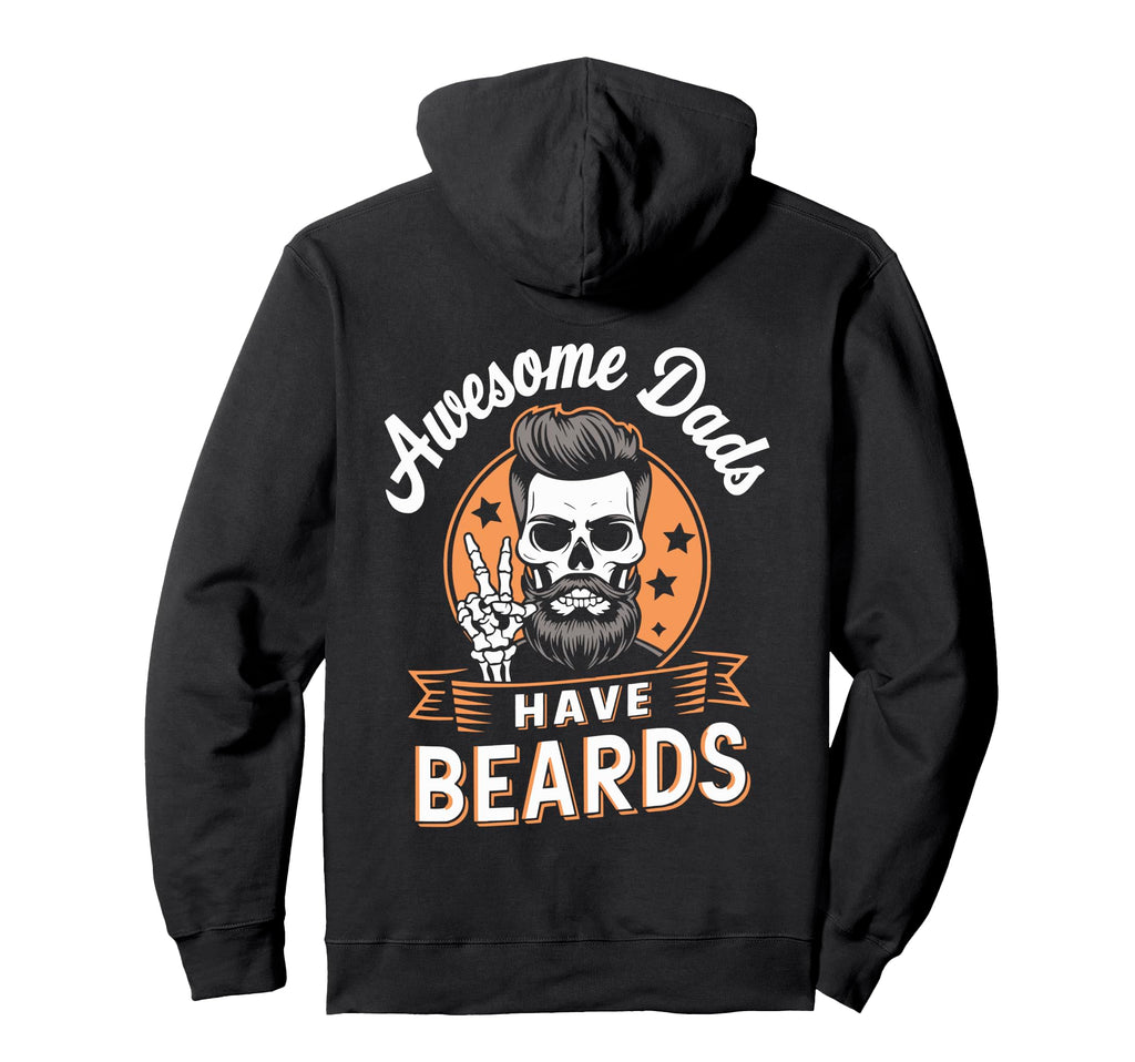 Bearded Skeleton Peace Fathers Day Hoodie - Streetwear Style Men Women - T-Shirt, Sweatshirt, Hoodie