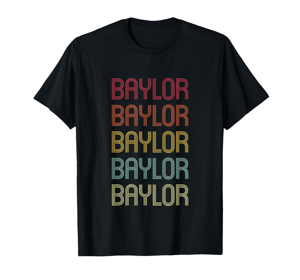 Baylor Wordmark Pattern Personalized T-Shirt - Fun Novelty Design Unisex - T-Shirt, Sweatshirt, Hoodie