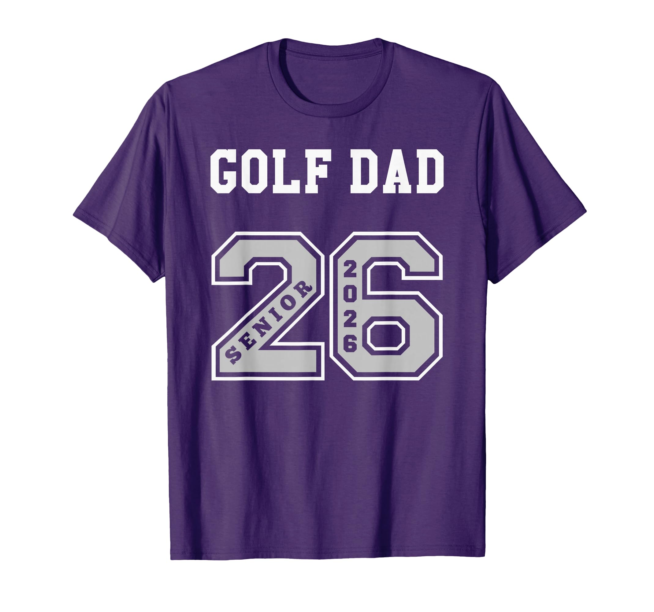 Golf Dad 2026 Senior Golf Dad Senior T-Shirt - Minimalist Print Men Women - T-Shirt, Sweatshirt, Hoodie