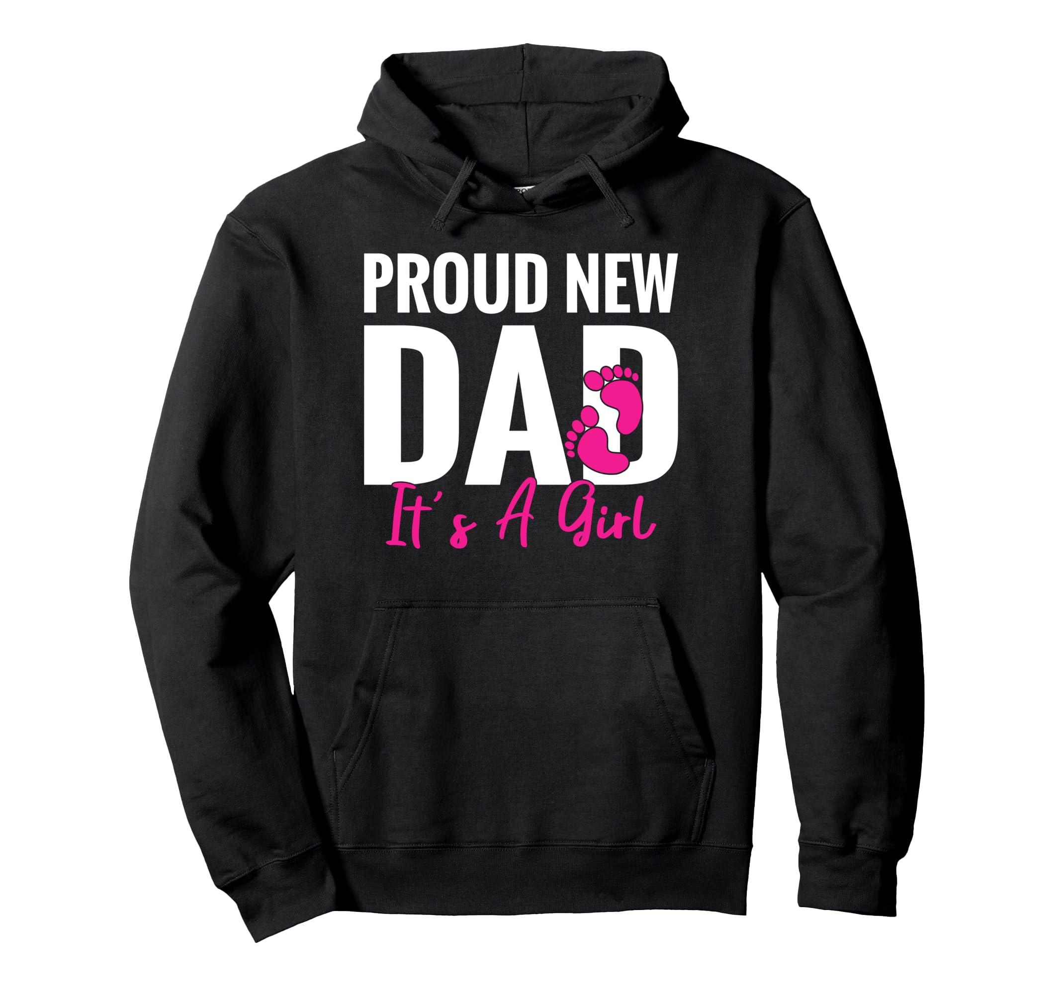 Proud New Dad Its Promoted To Dad Hoodie - Aesthetic Graphic for Adults - T-Shirt, Sweatshirt, Hoodie
