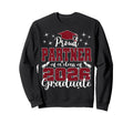 Super Proud Partner 2026 Graduate Sweatshirt - Custom Art Print for Adults - T-Shirt, Sweatshirt, Hoodie