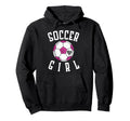 Soccer Heart Hoodie - Custom Art Print Men Women - T-Shirt, Sweatshirt, Hoodie