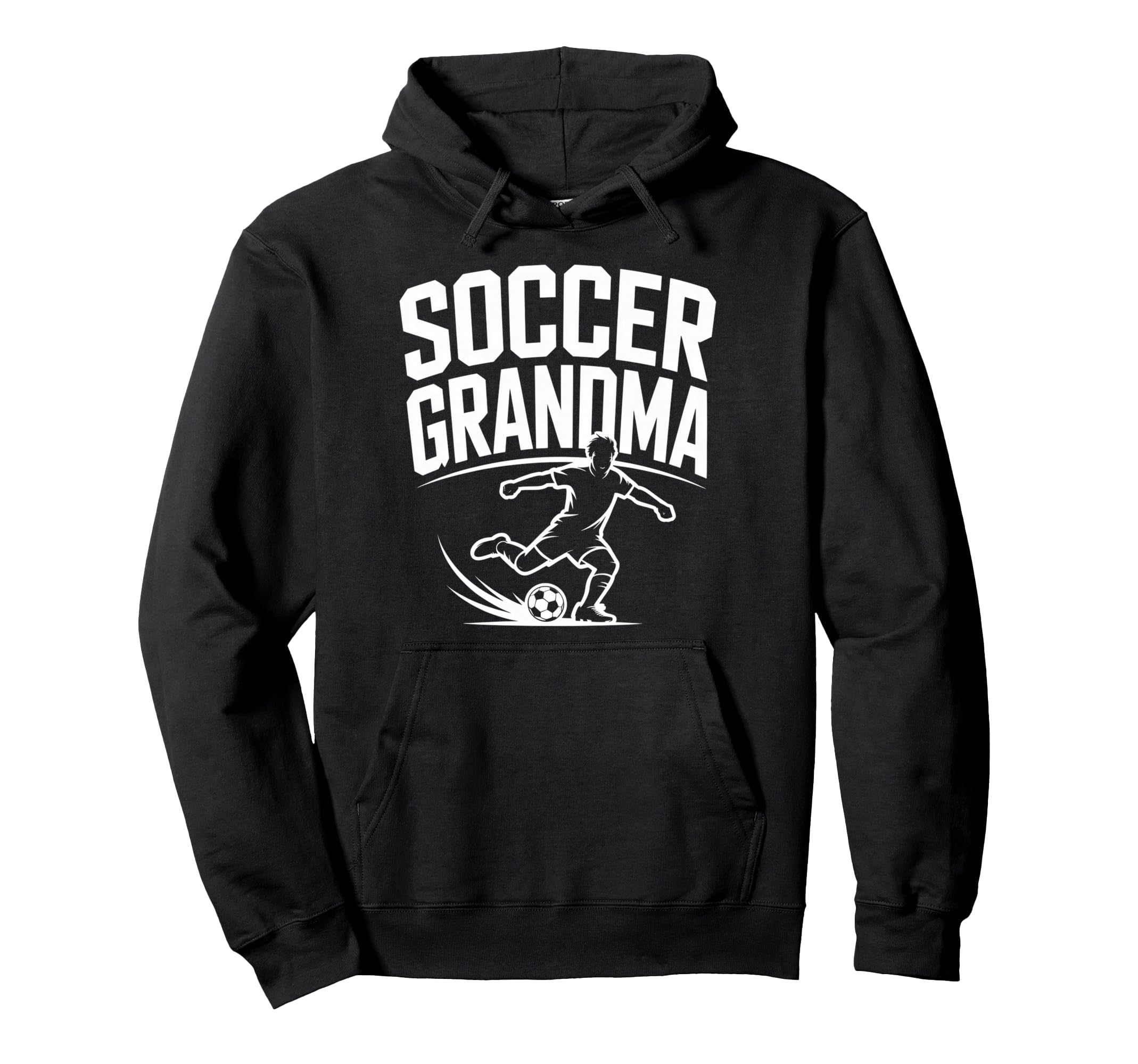 Soccer Grandma Passionate Player Spirit Hoodie - Custom Art Print Unisex - T-Shirt, Sweatshirt, Hoodie