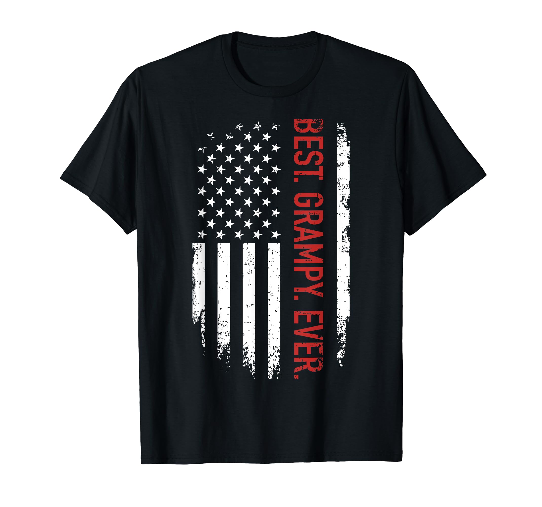 Best Grampy Ever Us American Flag Grandpa T-Shirt - Trendy Graphic Unisex - T-Shirt, Sweatshirt, Hoodie