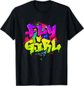 Fly Girl 80s 90s Old School Hip Hop Dance - Adult & Kids T-Shirts, Sweatshirts & Hoodies apparel design preview 1